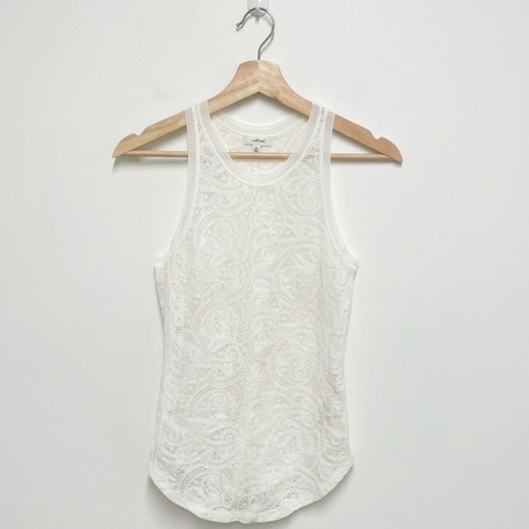 Aritzia Tops - Aritzia Wilfred Lace Race Back Tank Top